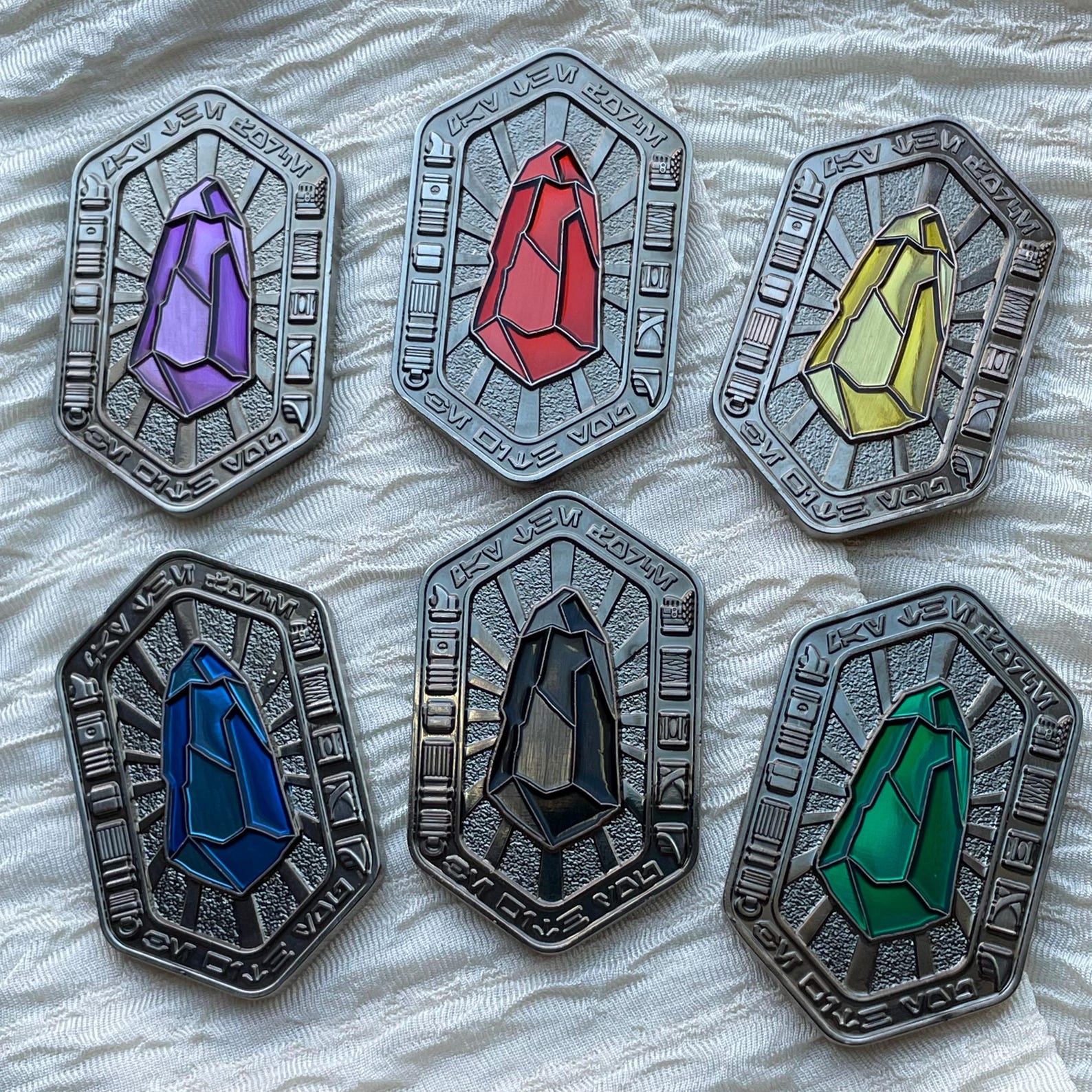 SW Kyber Krystal Gatherers Secret Coin Set 1