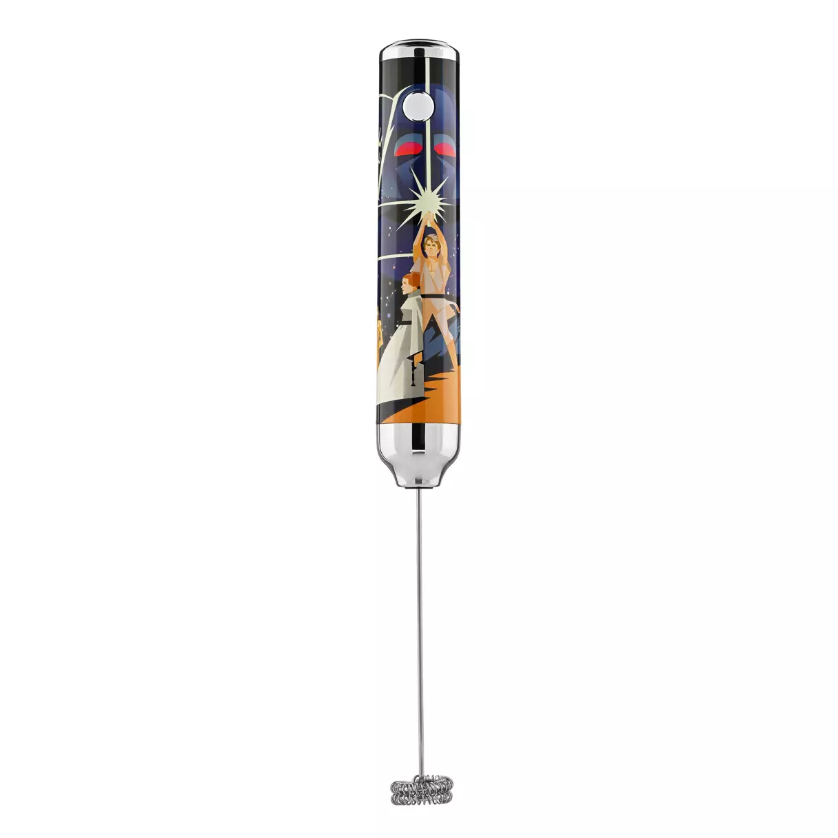 ANH Art Poster Milk Frother with Stand 1