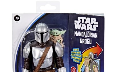 New The Mandalorian and Grogu Themed Din Djarin and Gorgu Bounty Blaster Figure Set available now!
