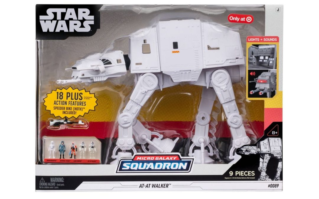 New The Empire Strikes Back Imperial AT-AT Walker Micro Galaxy Squadron Play Set available!