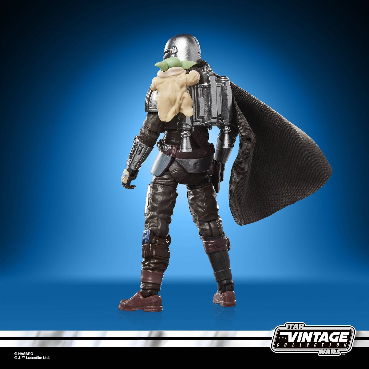 TMAG Din Djarin and Gorgu Vintage Figure Set 4