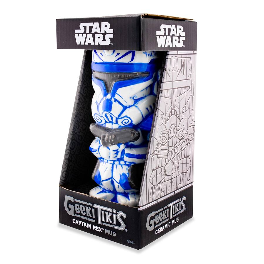 SWTCW Captain Rex Ceramic Tiki Mug 1