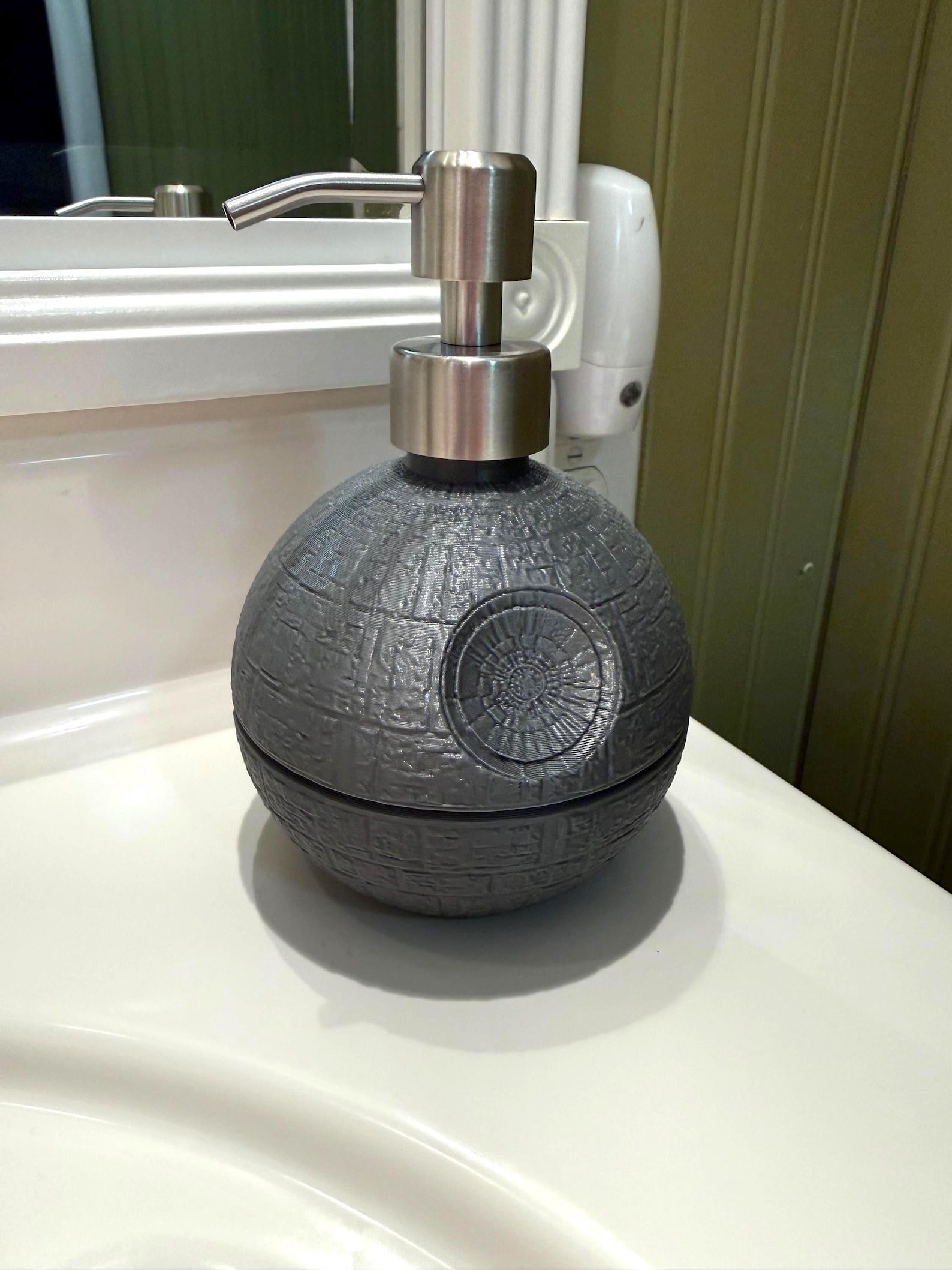 SW Death Star and Thermal Detonator Liquid Soap Dispensers Set 2