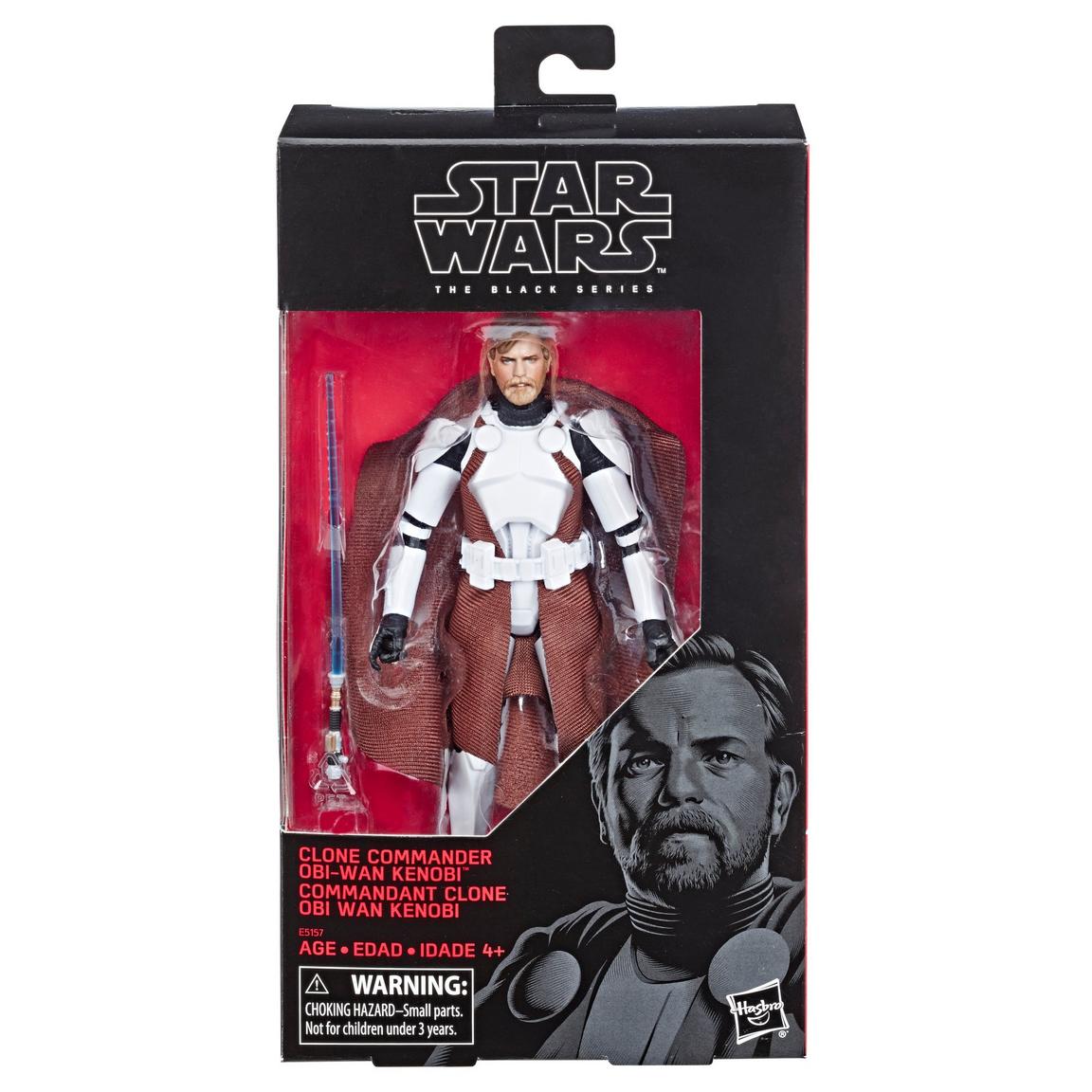SWTCW Clone Commander Obi-Wan Kenobi Black Series Figure 1