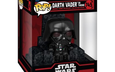 New Star Wars Darkside Darth Vader on Throne Funko Pop! Bobble Head Toy available now!
