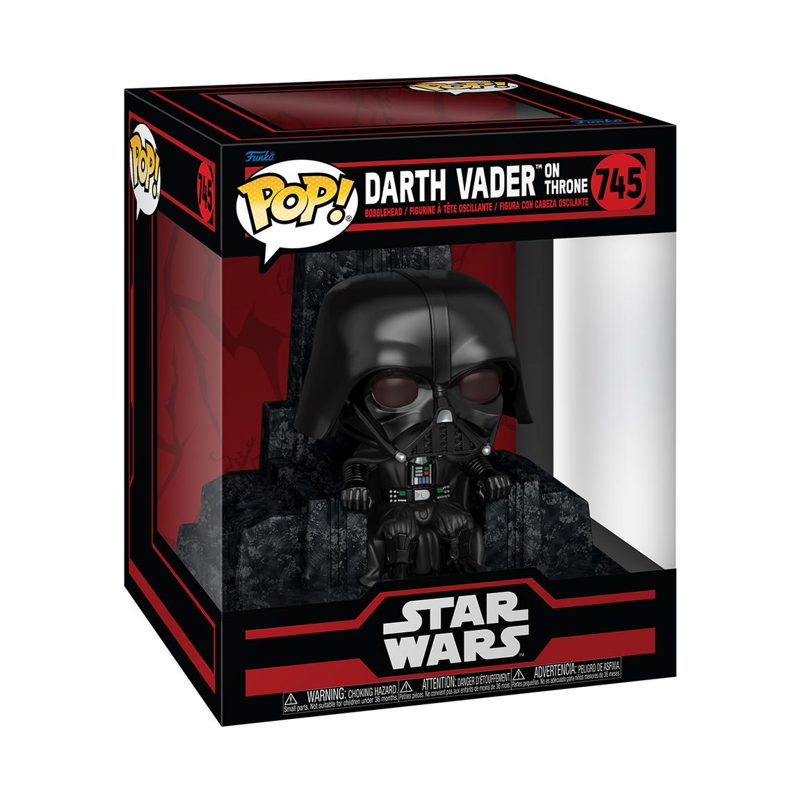 SW Darkside Darth Vader on Throne Funko Pop! Bobble Head Toy 1
