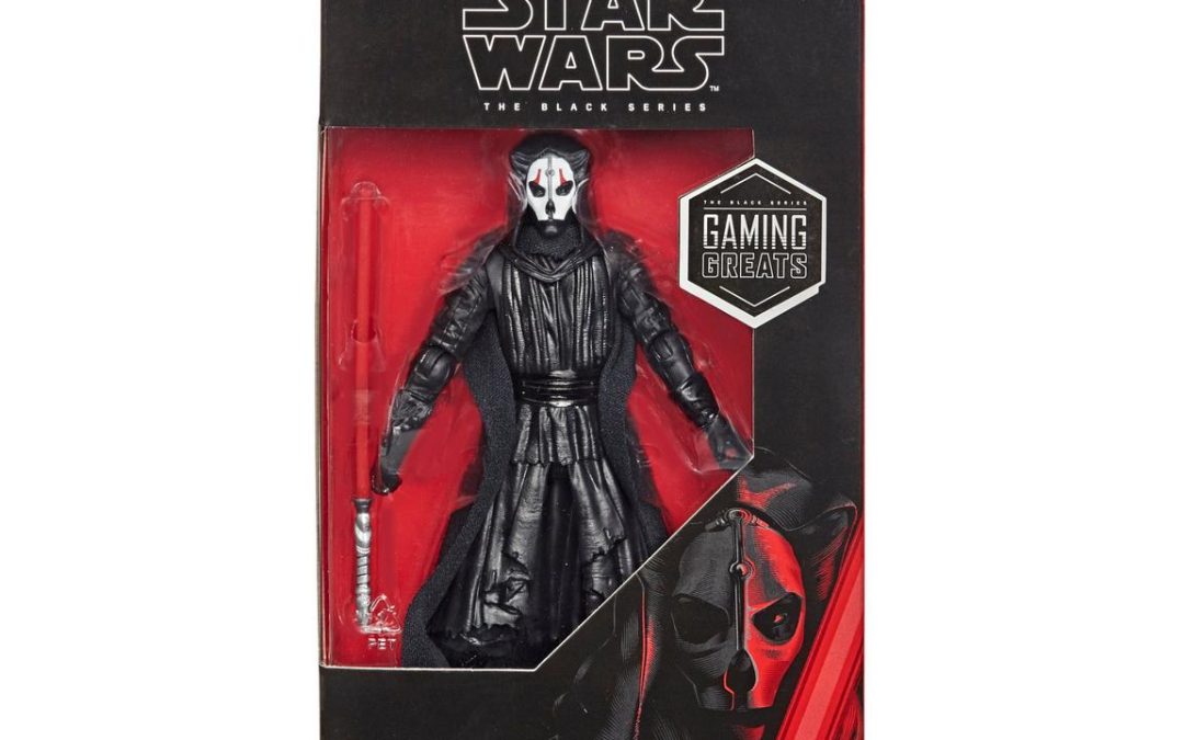 New Knights of the Old Republic Darth Nihilus Black Series Figure available now!