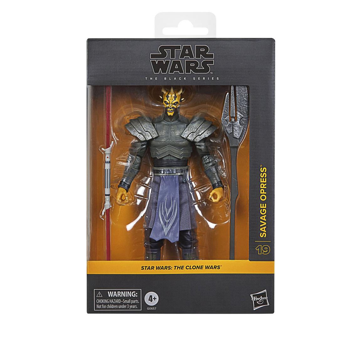 SWTCW Savage Opress Black Series Figure 1