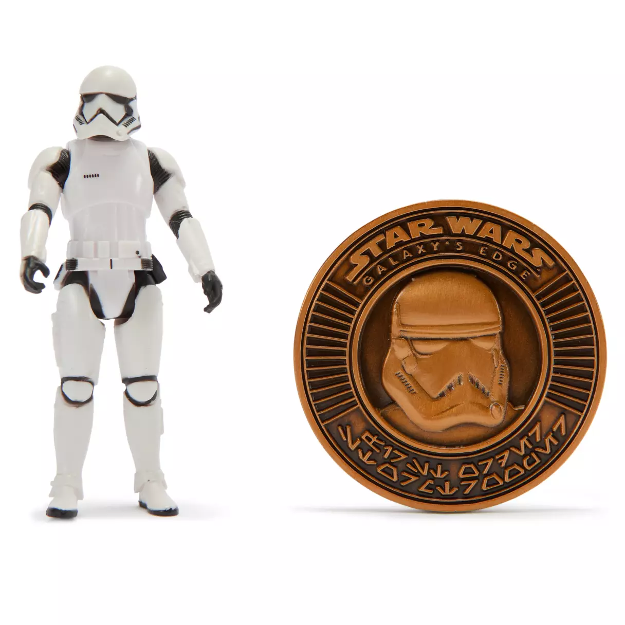 SWGE First Order Stormtrooper Figure, Comic Book, and Coin Set 2