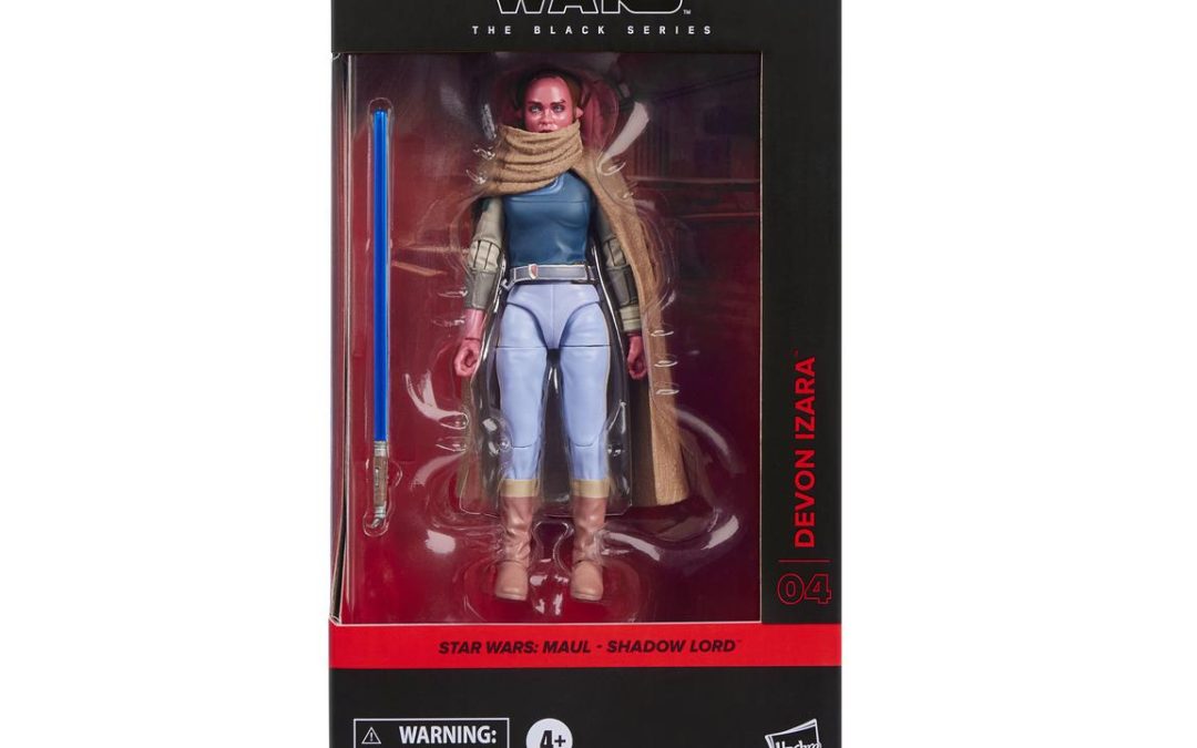 New Maul Shadow Lord Devon Izara Black Series Figure available now!