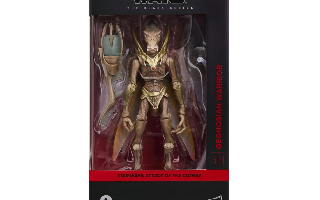 New Attack of the Clones Geonosian Warrior Black Series Figure available now!