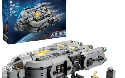New The Mandalorian and Grogu Anzellan Starship Lego Building Set available now!