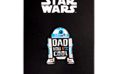 New Star Wars R2-D2 "Dad You R2 Cool" Father's Day Enamel Pin available now!