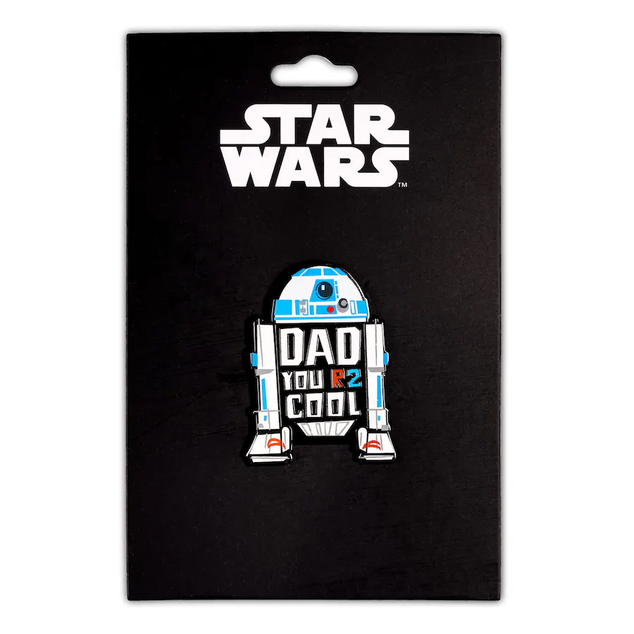 SW R2-D2 "Dad You R2 Cool" Father's Day Enamel Pin 1