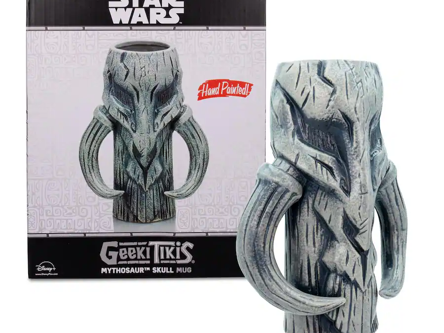 New The Mandalorian Mythosaur Skull Ceramic Tiki Mug available now!