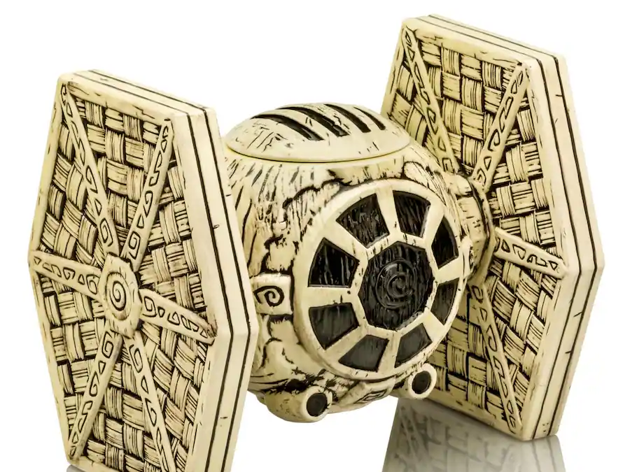 New Star Wars Imperial Tie Fighter 24 Ounce Lidded Ceramic Tiki Mug available now!