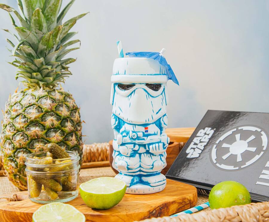 SW Imperial Snowtrooper Ceramic Tiki Mug 4