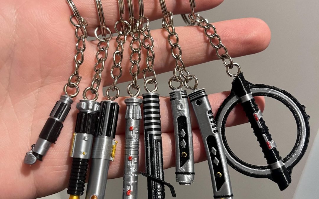New Star Wars Lightsaber Keyrings Set available now!