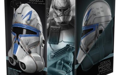 New Star Wars Ahsoka Captain Rex Black Series Adjustable Fit Helmet available now!