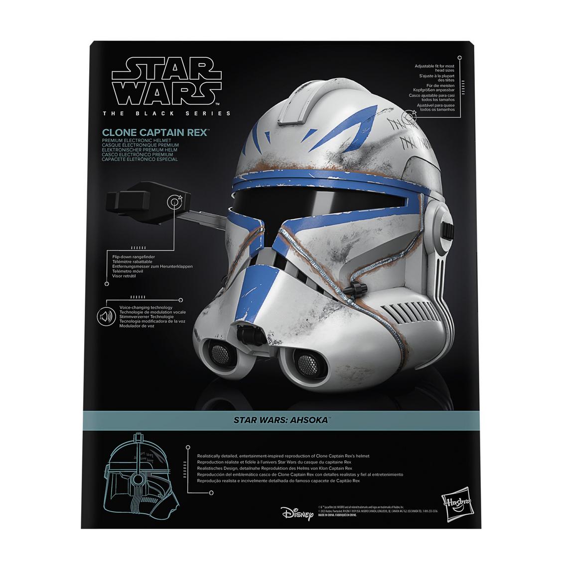 SWA Captain Rex Black Series Adjustable Fit Helmet 2