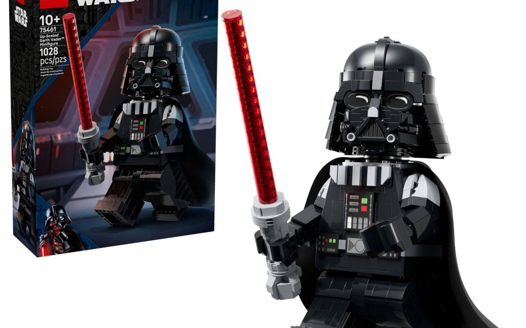 New Star Wars Darth Vader Up-Scaled Mini Figure Lego Set available now!