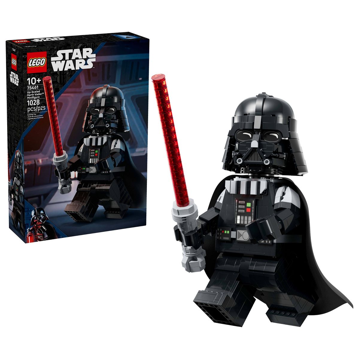 SW Darth Vader Up-Scaled Mini Figure Lego Set 1