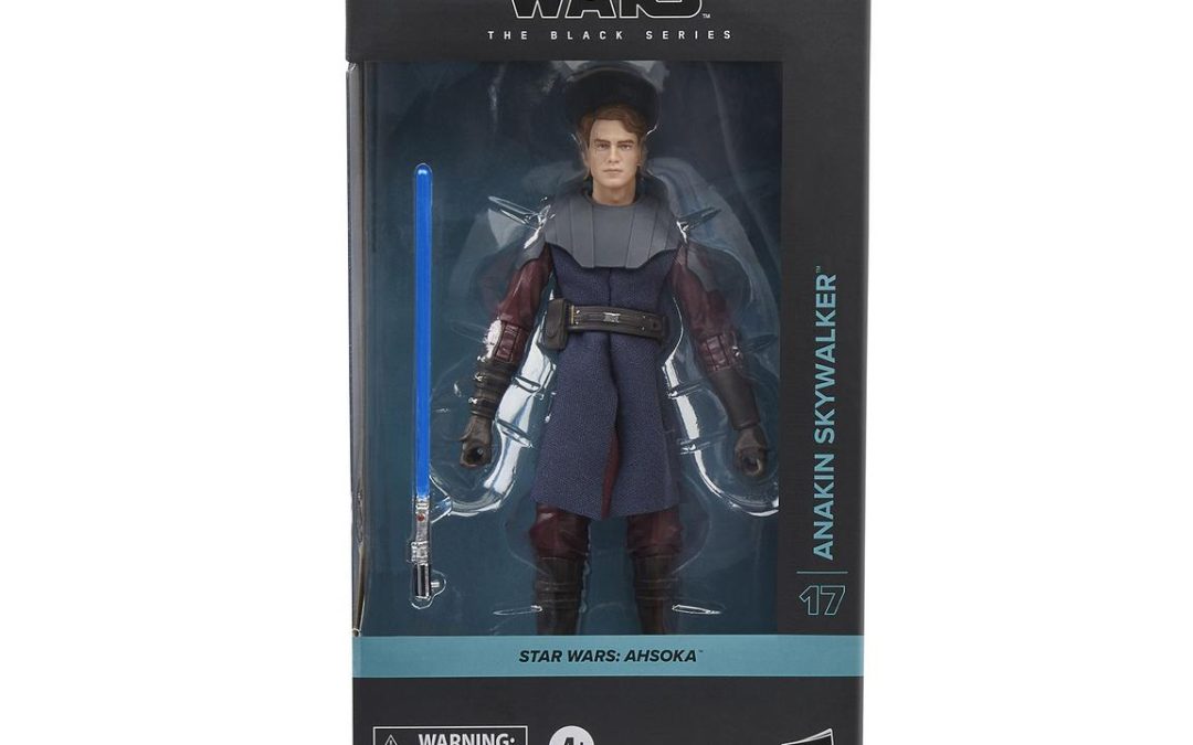 New Star Wars Ahsoka Anakin Skywalker Black Series Figure available now!