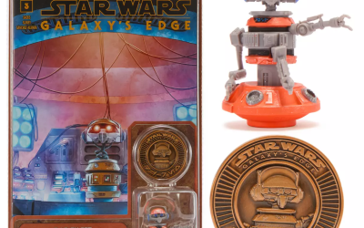New Star Wars Galaxy's Edge DJ R-3X Figure Comic Book and Coin Set available now!