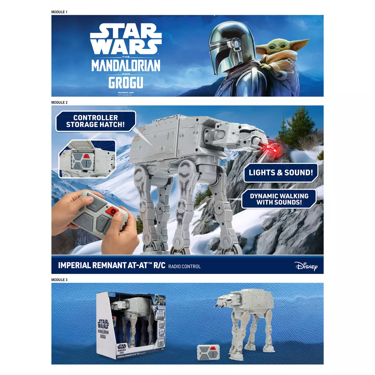 TMAG Imperial Remnant AT-AT Radio Control Figure 2