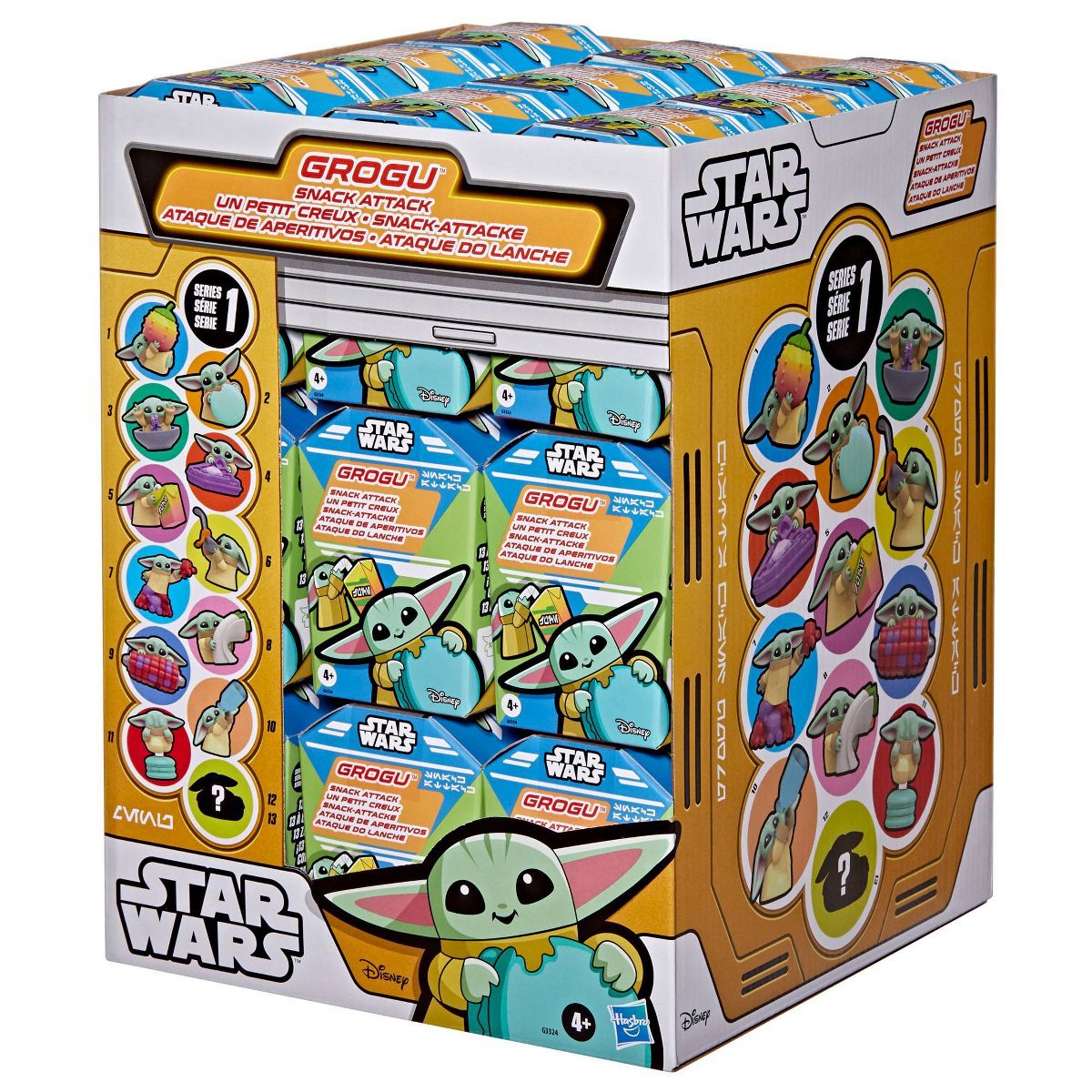 TM Grogu Snack Attack 1.5" Series 1 Mystery Figure 2