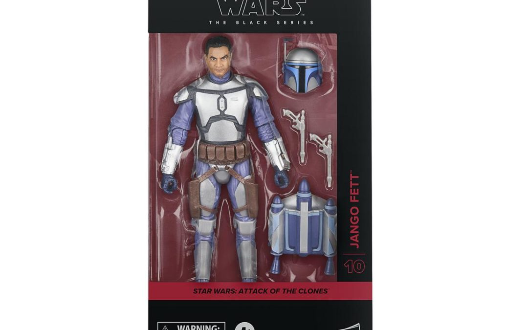 New Attack of the Clones Jango Fett Black Series Figure available now!