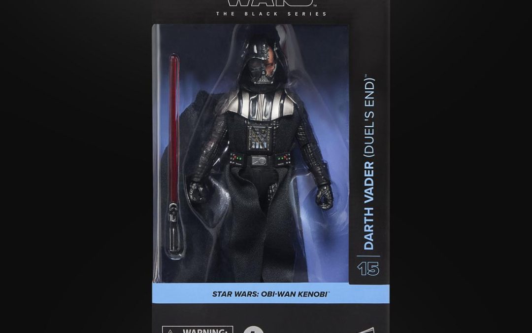 New Obi-Wan Kenobi Darth Vader (Duel’s End) Black Series Figure available!