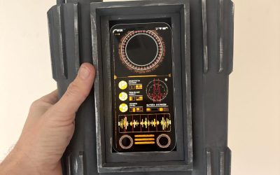 New Star Wars iPhone Case Cosplay Prop Data Pad available now!