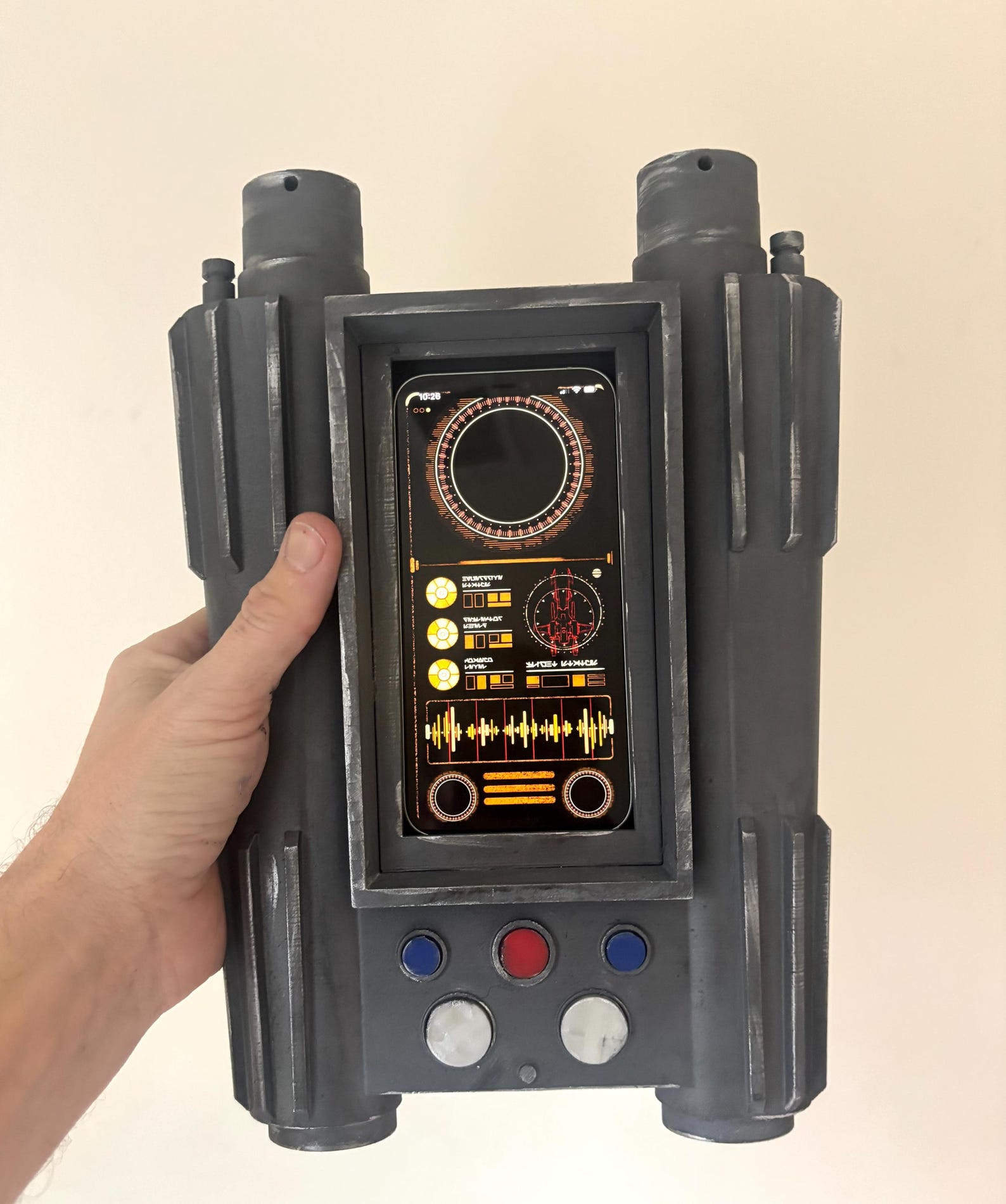 SW iPhone Case Cosplay Prop Data Pad 1