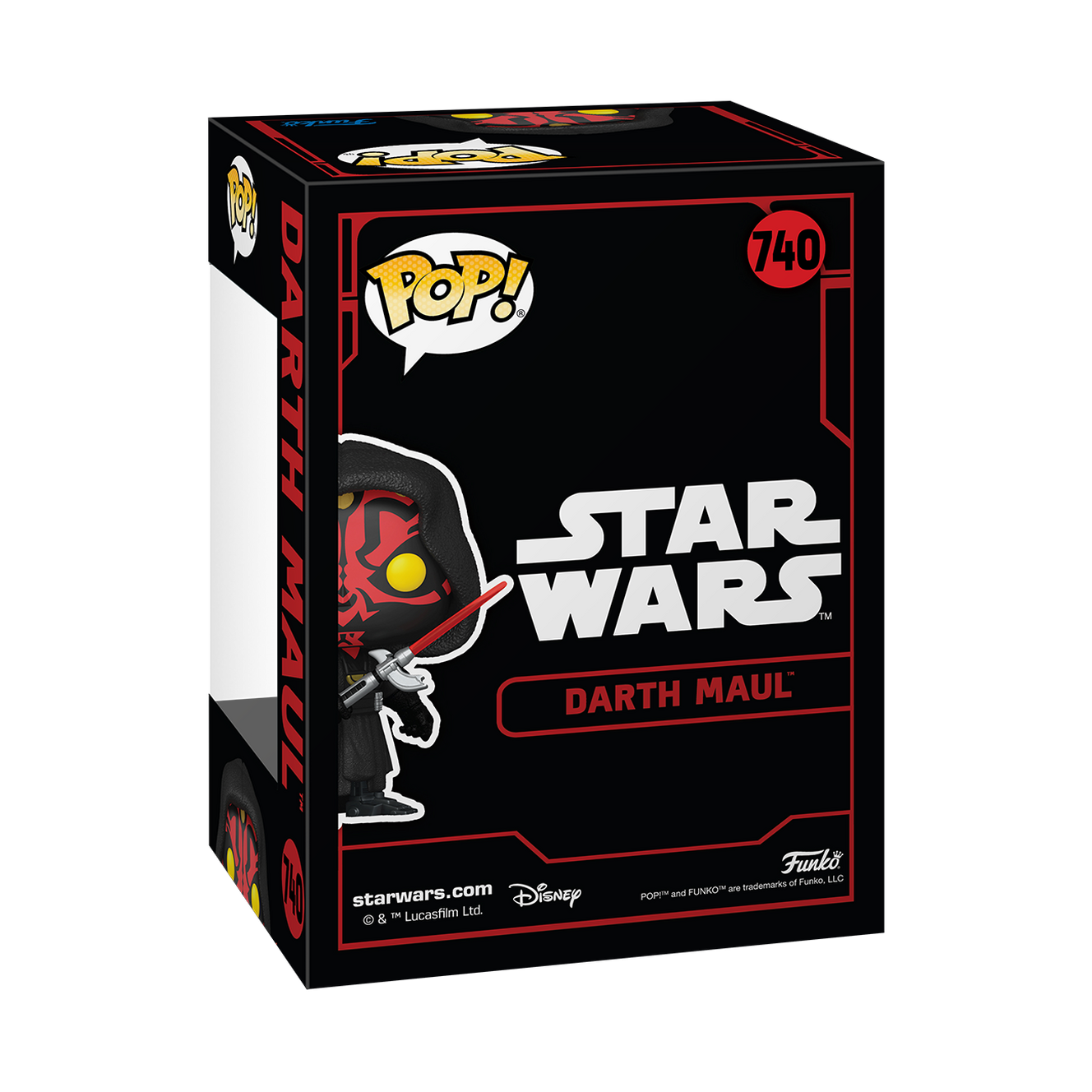 MSL Darkside Darth Maul Funko Pop! Bobble Head Toy 2