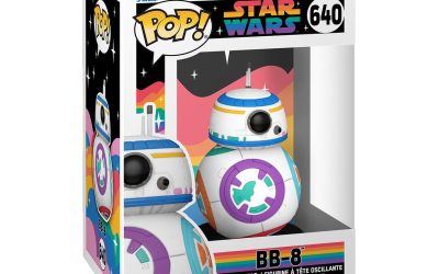 New Star Wars Rainbow Colored BB-8 Funko Pop! Bobble Head Toy available now!