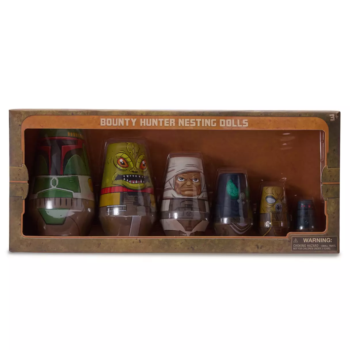 SWGE Bounty Hunter Nesting Doll Set 1