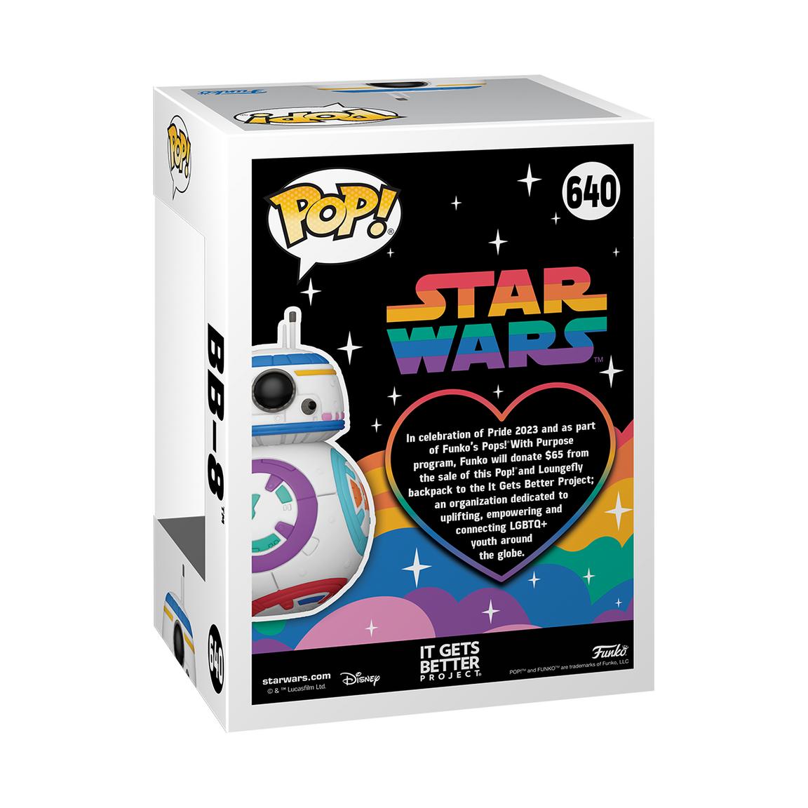 SW Rainbow Colored BB-8 Funko Pop! Bobble Head Toy 2