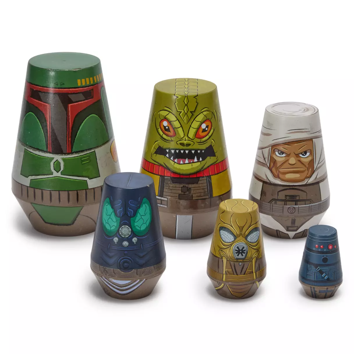 SWGE Bounty Hunter Nesting Doll Set 3
