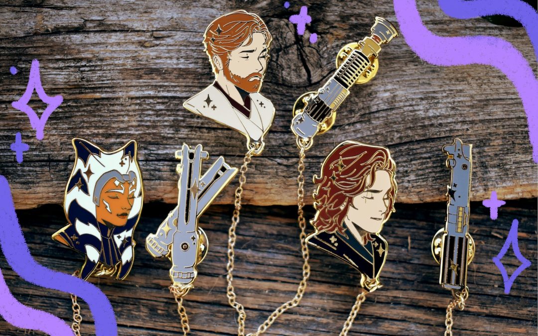 New Star Wars Disaster Trio Enamel Collar Pins Set available now!