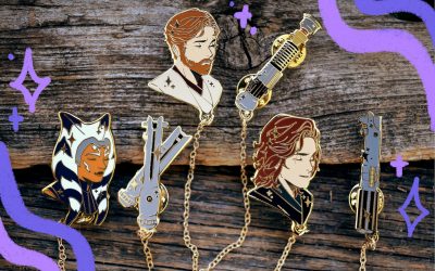 New Star Wars Disaster Trio Enamel Collar Pins Set available now!