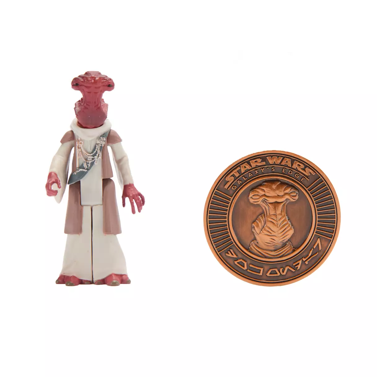 SWGE Dok-Ondar Action Figure Comic Book and Coin Set 3
