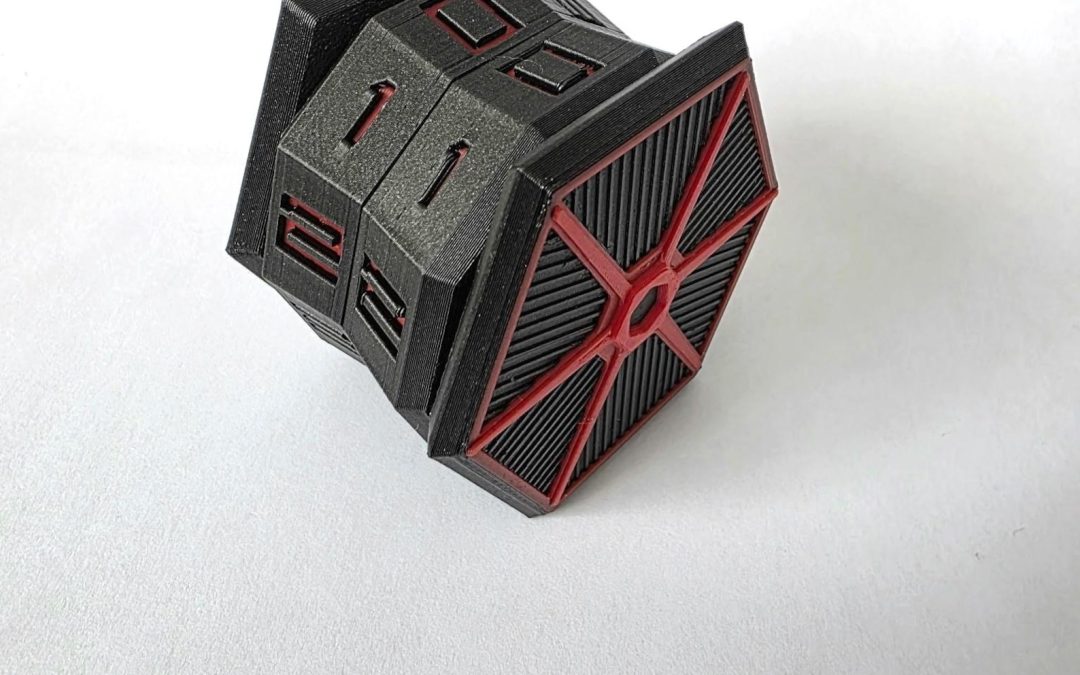 New Star Wars Unlimited Custom 3D Printed Tie Fighter Base Life Game Counter available now!