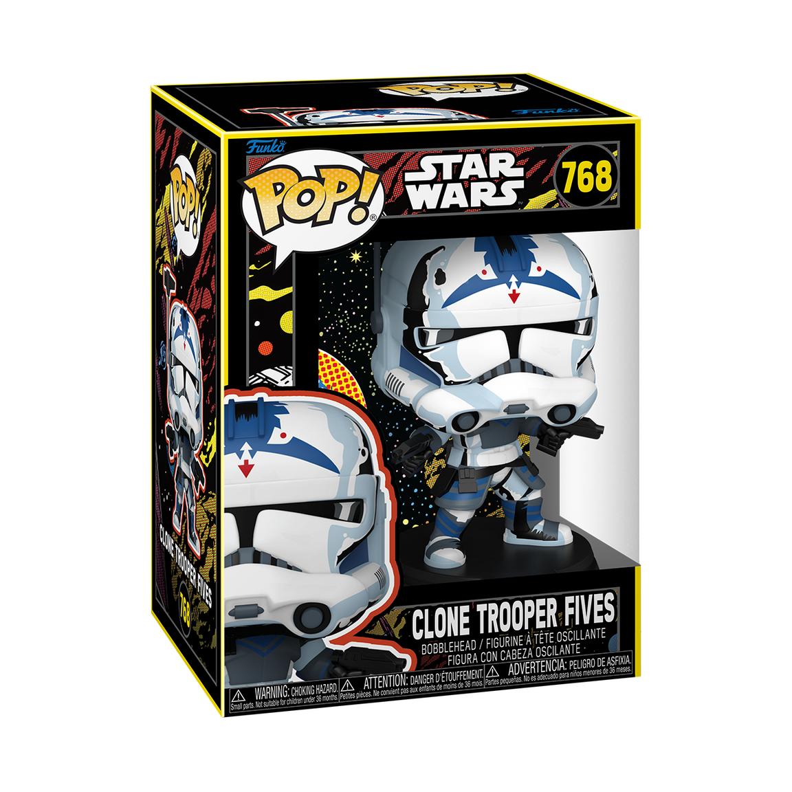 SWTCW Fives Retro Funko Pop! Bobble Head Toy 1