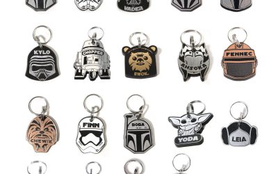 New Star Wars Personalized Character Pet Tag Set available now!