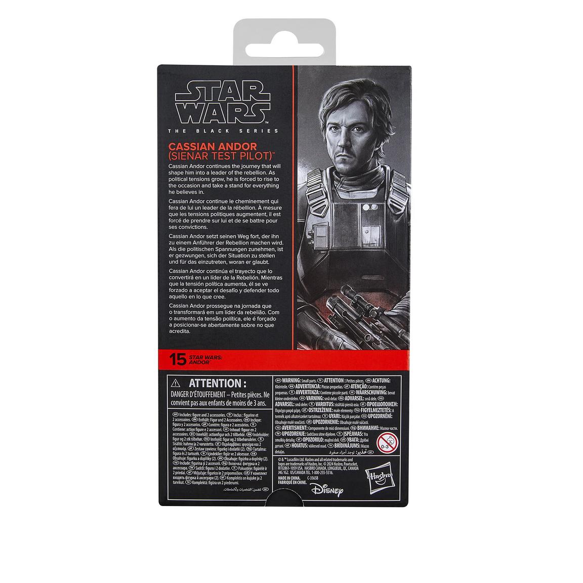 SWA Cassian Andor (Sienar Test Pilot) Black Series Figure 2