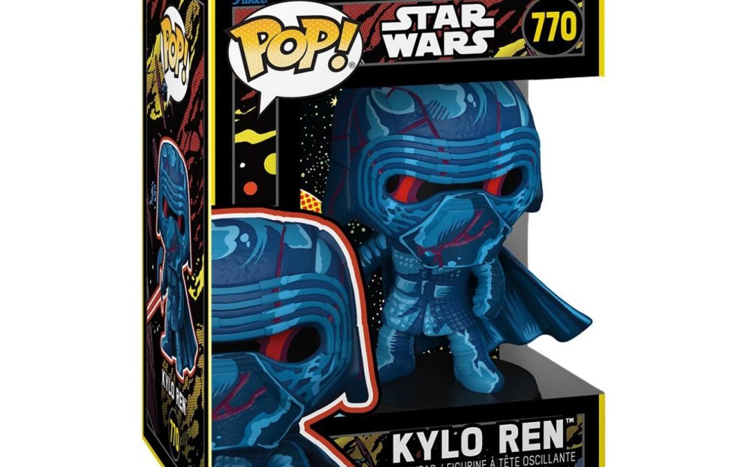 New The Rise of Skywalker Kylo Ren (Retro) Funko Pop! Bobble Head Toy available!
