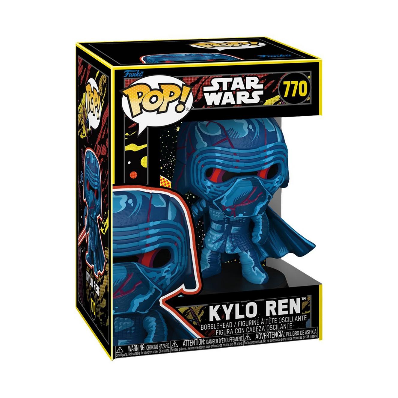 TROS Kylo Ren (Retro) Funko Pop! Bobble Head Toy 1