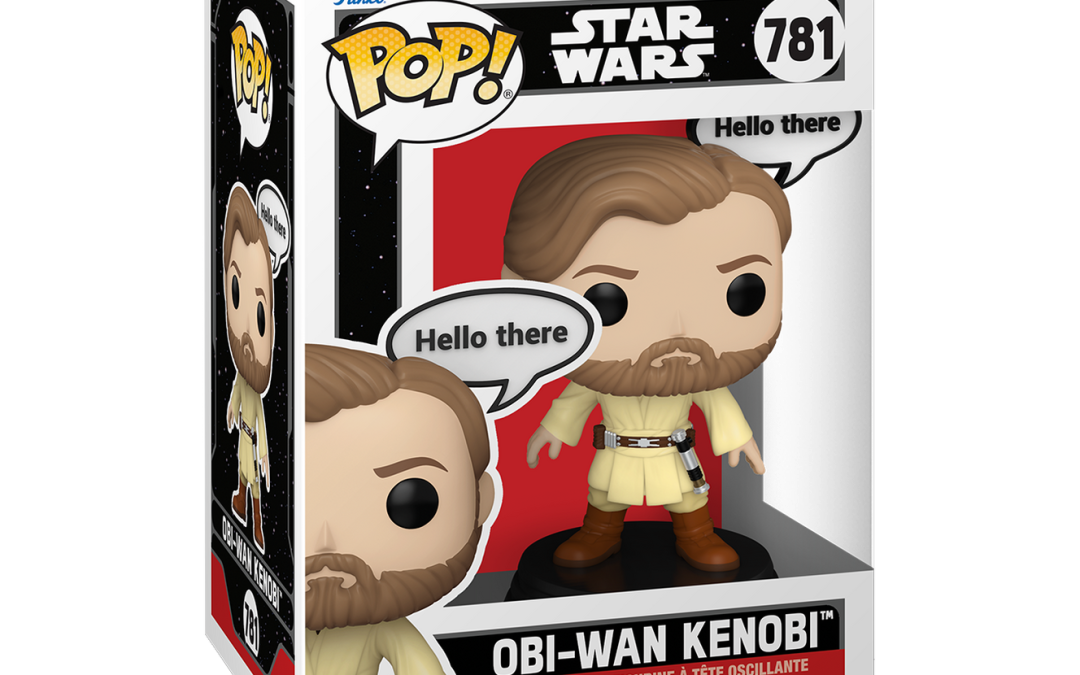 New Revenge of the Sith Obi-Wan Kenobi Sayings Funko Pop! Bobble Head Toy available now!