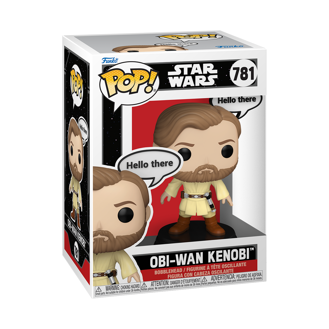 ROTS Obi-Wan Kenobi Sayings Funko Pop! Bobble Head Toy 1
